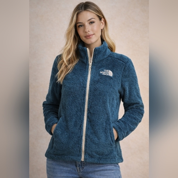 The North Face Jackets & Blazers - The North Face Women’s Blue Fleece Zip Jacket Size Small